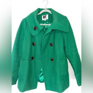 Kut from the Kloth green coat jacket